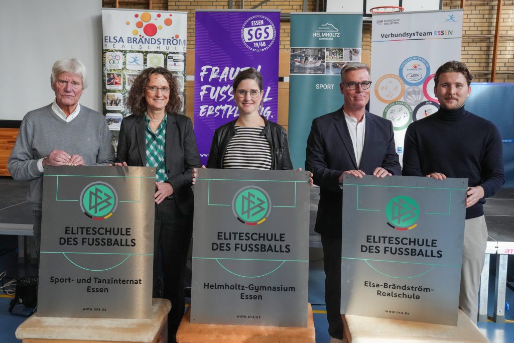 Foto Ernennung zur Eliteschule des Sports (c) SGS Essen